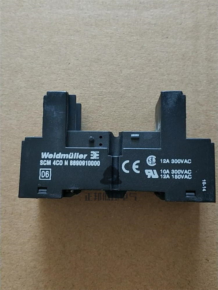 SCM 4CO Weidmiller new original relay SCM 4CO N869091000 base