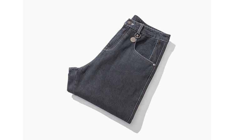 Jeans pour jeunesse Sarouel en coton pour automne - Ref 1464605 Image 8