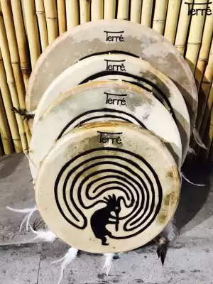 Derui Terre German brand imported goatskin shaman drum Shamandrum frame drum new arrival