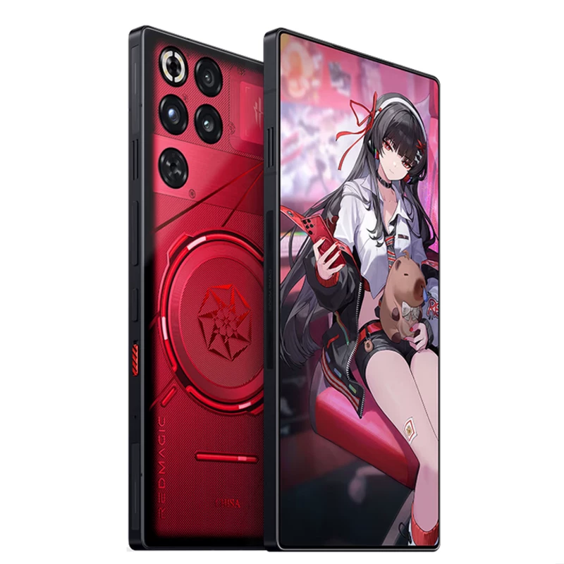 Красные Дьяволы 10S PRO Collector’s Edition Fighting Buddha Мобильный телефон 5G Mingchao IP Со-брендированная лимитированная серия Передняя Двойная Стеклянная Н rendering
