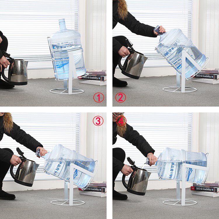 Стенд бутилированной воды 桶装水支架水桶抽水器压水器神器手压式饮水架纯净大桶水倒水支架