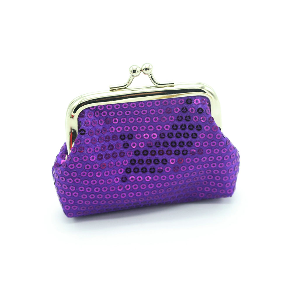 Mini Sequin Coin Purse Creative Coin Bag Storage Túi quà tặng trẻ em bóp da cá sấu giá rẻ