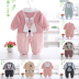 . Bé Jumpsuit mùa xuân và mùa thu mùa hè bé mỏng khaon quần áo sơ sinh cotton dài tay đồ ngủ máy lạnh vào mùa hè. 