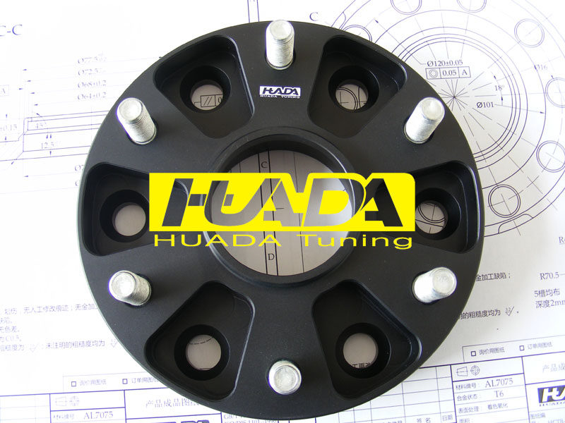 Huada Huada car hub ring flange triple rhombus Pairo surge Plato 7075-T6 forged-Taobao