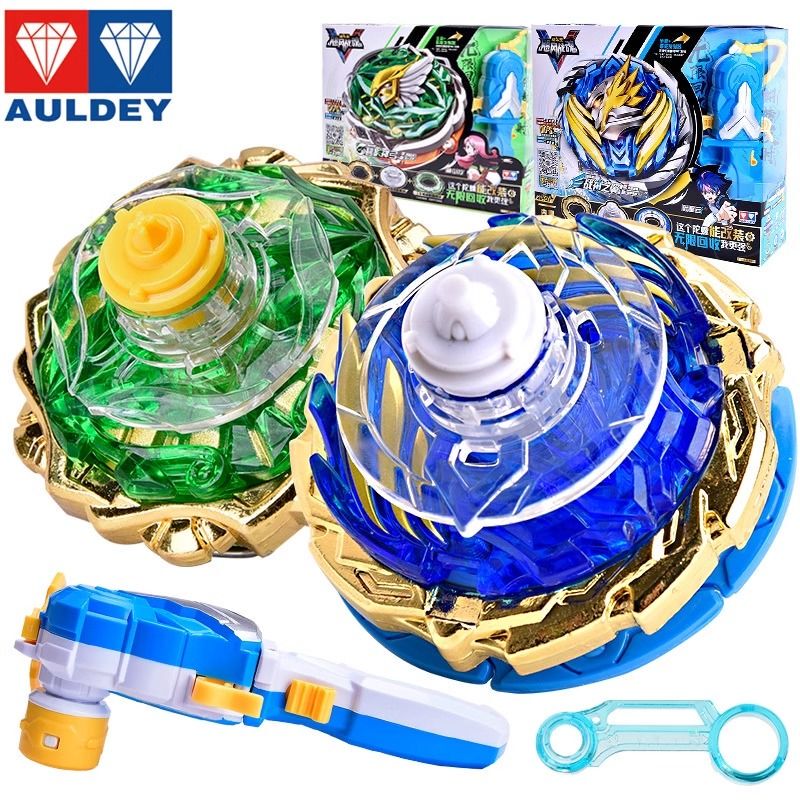 Audi Double Diamond Hurricane Spirit 5 Competitive Enhanced Edition War God Wings Blue Shadow Bow Boy Gyro Toy Set