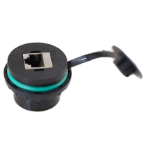 Network connector RJ45 female conversion head CAT5E super class CAT6A class 6 class MSDD90401S waterproof