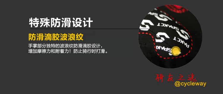 Gants de cyclisme mixte SPAKCT - Ref 2242118 Image 34