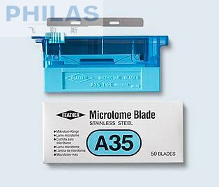Japan Original Imported Feather Feather disposable A35 Pathological Blade Feather A35 Pathological Slicing Knife