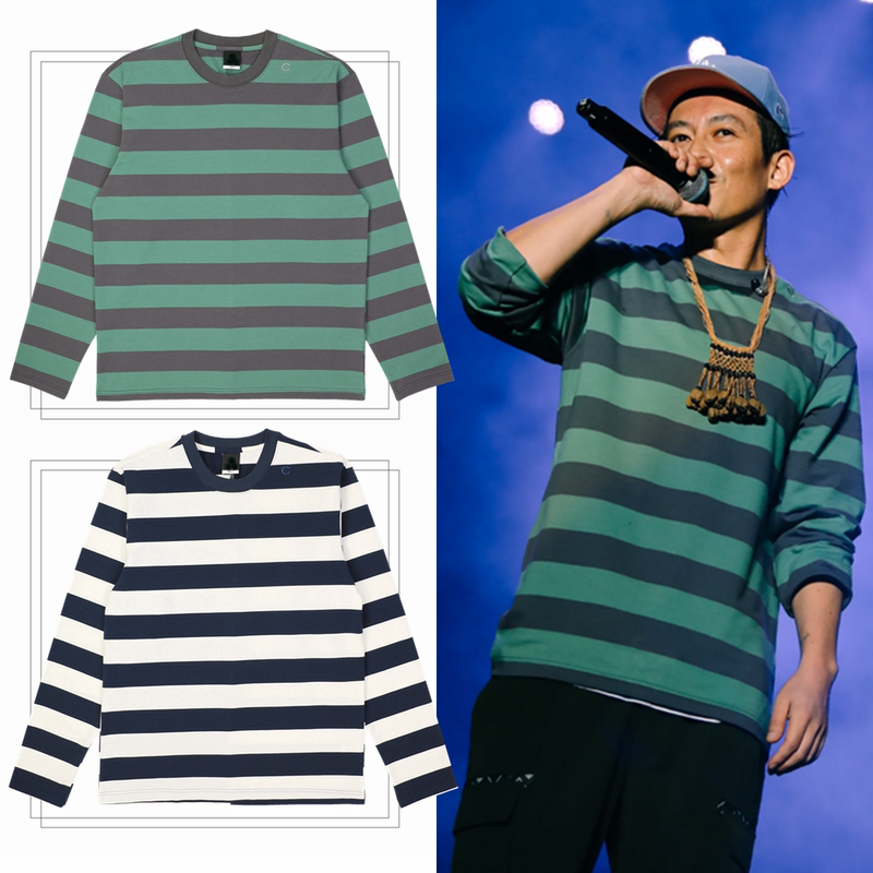Trendy Brand Similar to Edison Chen's Long-Sleeve Round-Neck Striped T-Shirt for Men, Pure Cotton, Loose Casual, Versatile Base Shirt for Women Trendy Brand Similar to Edison Chen's Long-Sleeve Round-Neck Striped T-Shirt for Men, Pure Cotton, Loose Casual, Versatile Base Shirt for Women