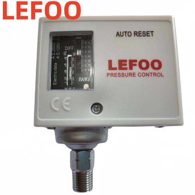 LEFOO Pressure Controller Stainless Steel Pressure Switch