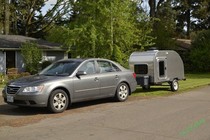 Small motorhome Towed Motorhome Mini Station Wagon Trailer Trailer Mobile home My Home