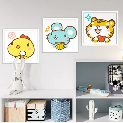 Cross -STITCH Cartoon небольшие детали начальная школа простая вышиваемая комната для спальни гостиная, дети, 2021 Zodiac Sirstation Emelcodery