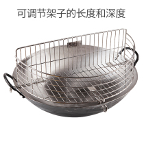 Thickened noodles scallions oil piers oyster cakes fries chicken chops spring rolls meatballs fry fryers oil sticks