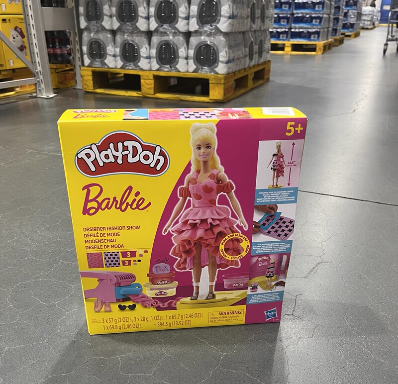 Sam Play-Doh Barbie Fashion Show Clay Doll DIY Set Children's Building Toys Birthday Gift Sam Play-Doh Barbie Fashion Show Clay Doll DIY Set Children's Building Toys Birthday Gift
