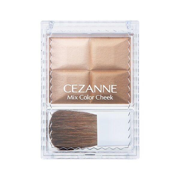 Nhật Bản 18 mới CEZANNE Qian Shili bốn màu lụa satin màu đỏ ánh sáng cao khả năng sửa chữa bóng mặt stereo 20 màu tạo khối nyx