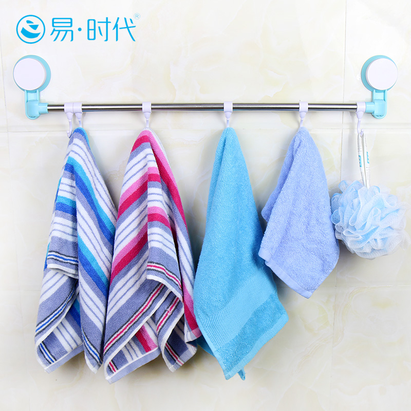 Easy time sucker hook kitchen strong non - trace wall hanging waterproof adhesive hook non - nail creative door long hanging coat hook