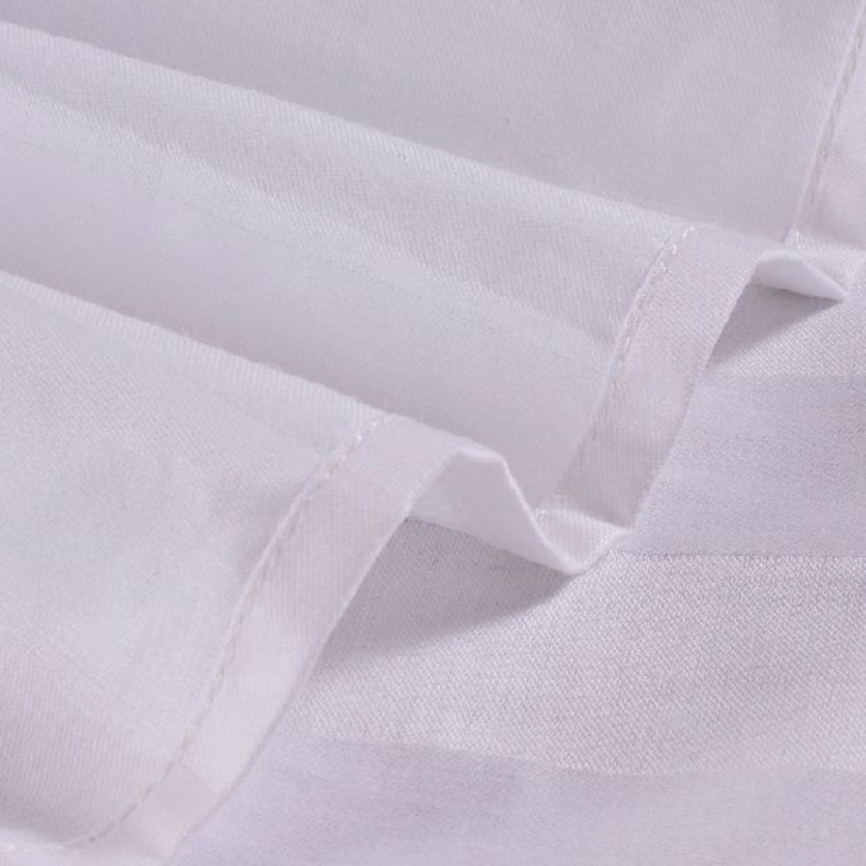 Khách sạn bộ đồ giường khách sạn bông trắng tinh khiết ba xu satin bệnh viện khách sạn khăn trải giường tùy chỉnh tấm ra trải nệm