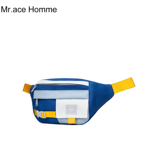 Mr．Ace Homme Сумка через плечо, брендовая поясная сумка, модная нагрудная сумка, спортивная сумка