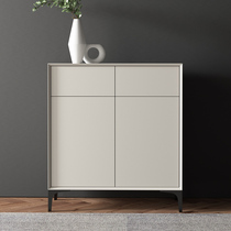 Italian minimalist shoe cabinet multi-functional light luxury door partition cabinet one porch cabinet entry into the home the corridor outside the door