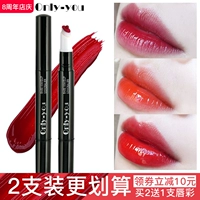 2 chi phí-hiệu quả lip men không dễ dàng để bleach lâu dài giữ ẩm son bóng son bóng nhuộm lip lỏng giữ ẩm son môi cà chua đậu dán 	sơn bóng hồng