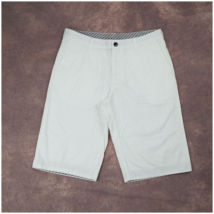 Giải phóng mặt bằng mẫu quần short cotton trắng đặc biệt quần áo nam cao cấp