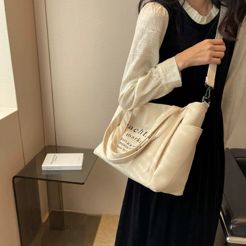 Вместительный и большой шоппер, сумка, ремешок для сумки, тканевый мешок