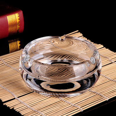 家用烟灰缸 水晶高品质送礼