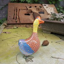 80s post-recall clockwork tin toys foreign trade nostalgic birthday childrens props Canada Goose discontinued production