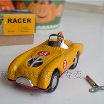 80 back nostalgic toy clockwork upper chord upper chain Child parent-child hand decompression Decompression Gift collection Tin Cars