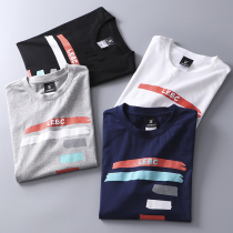 Youthful Vitality Foreign Trade Mens Clothing Factory Cut Tail Goods Summer Clothing Round Collar Casual Short Sleeve Pure Cotton T-shirt Half Sleeve Compassion