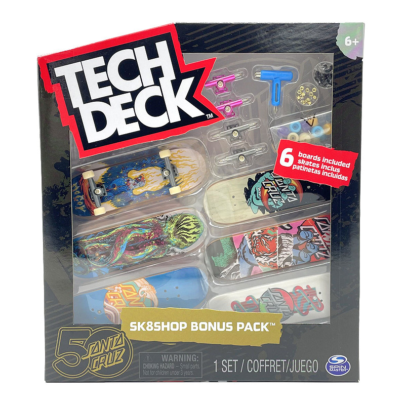 Креативные игрушки для детей tech deck专业手指滑板翻team可换轴承桥滑轮面板配件工具补充装 Sega toys