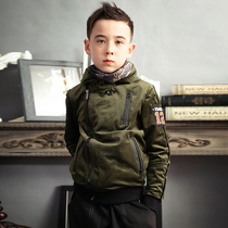 lveney winter regular Class B Lewen Jubilee new boys British fashion zipper polyester cotton hooded jacket youth
