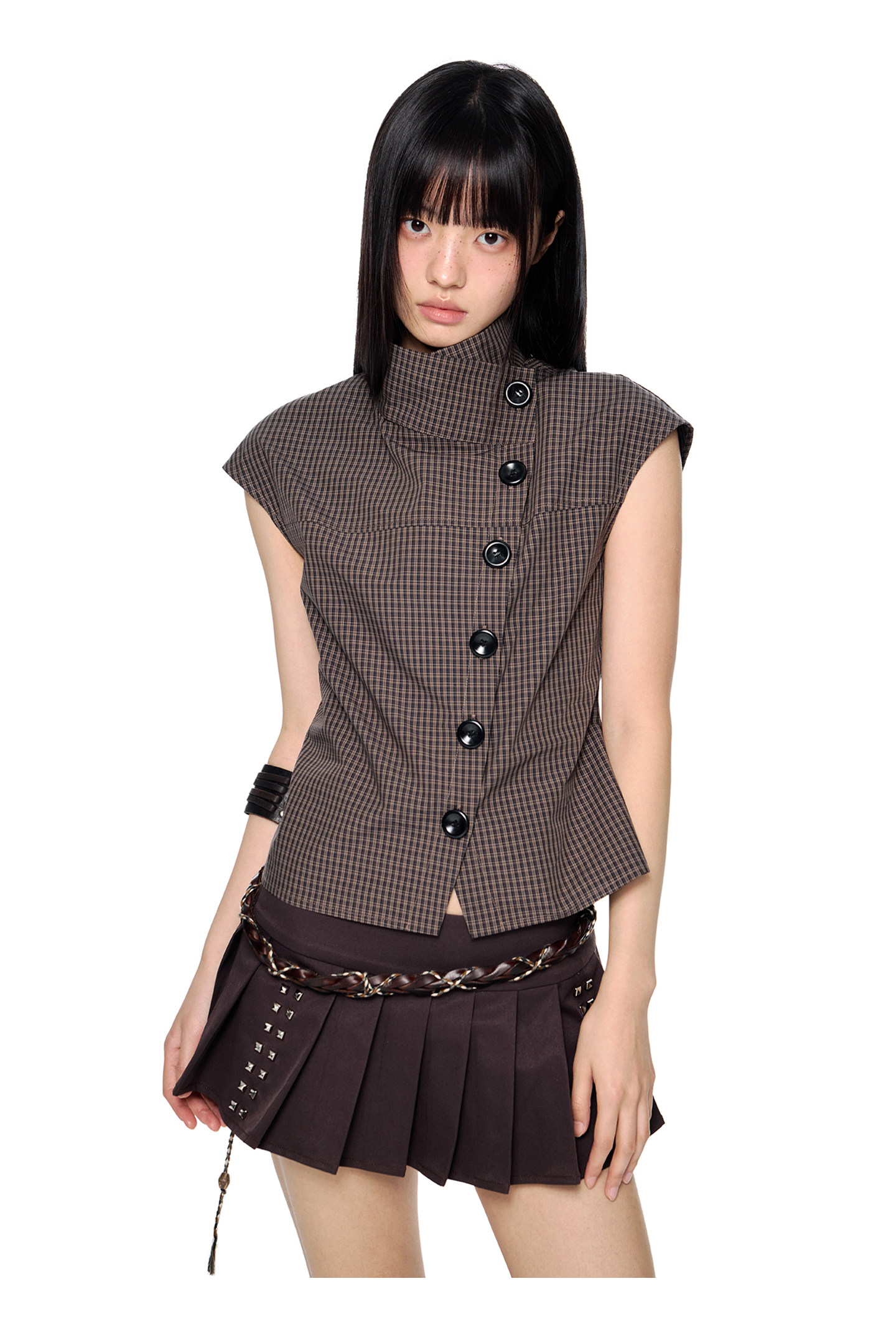 EZEK Plaid Slim-Fit Shirt