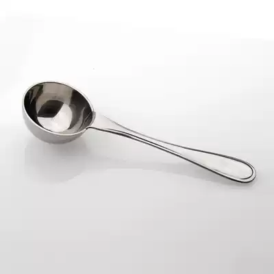 Thickened stainless steel measuring bean spoon about 10 grams standard measuring small coffee spoon coffee powder measuring spoon about 10 grams