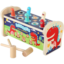 Wooden played rat toys infants and children tap the pile trail stage tracking step - learning and the smart parent game 1 - 2 - 3 years old