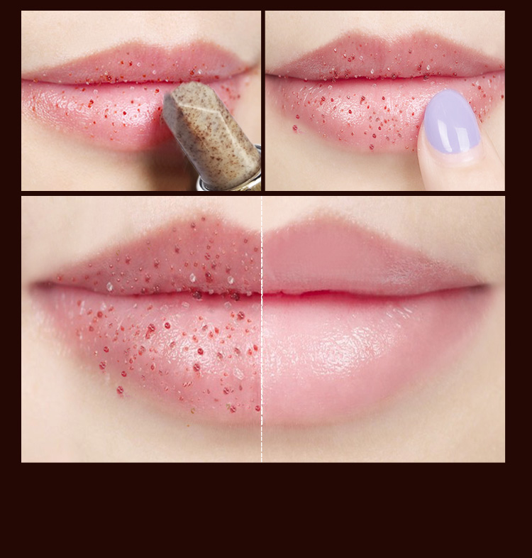 Wei Mier wimi Brown Sugar Lip Exfoliating Scrub Dưỡng ẩm tẩy tế bào chết cho môi Chăm sóc môi 3.6g son nẻ