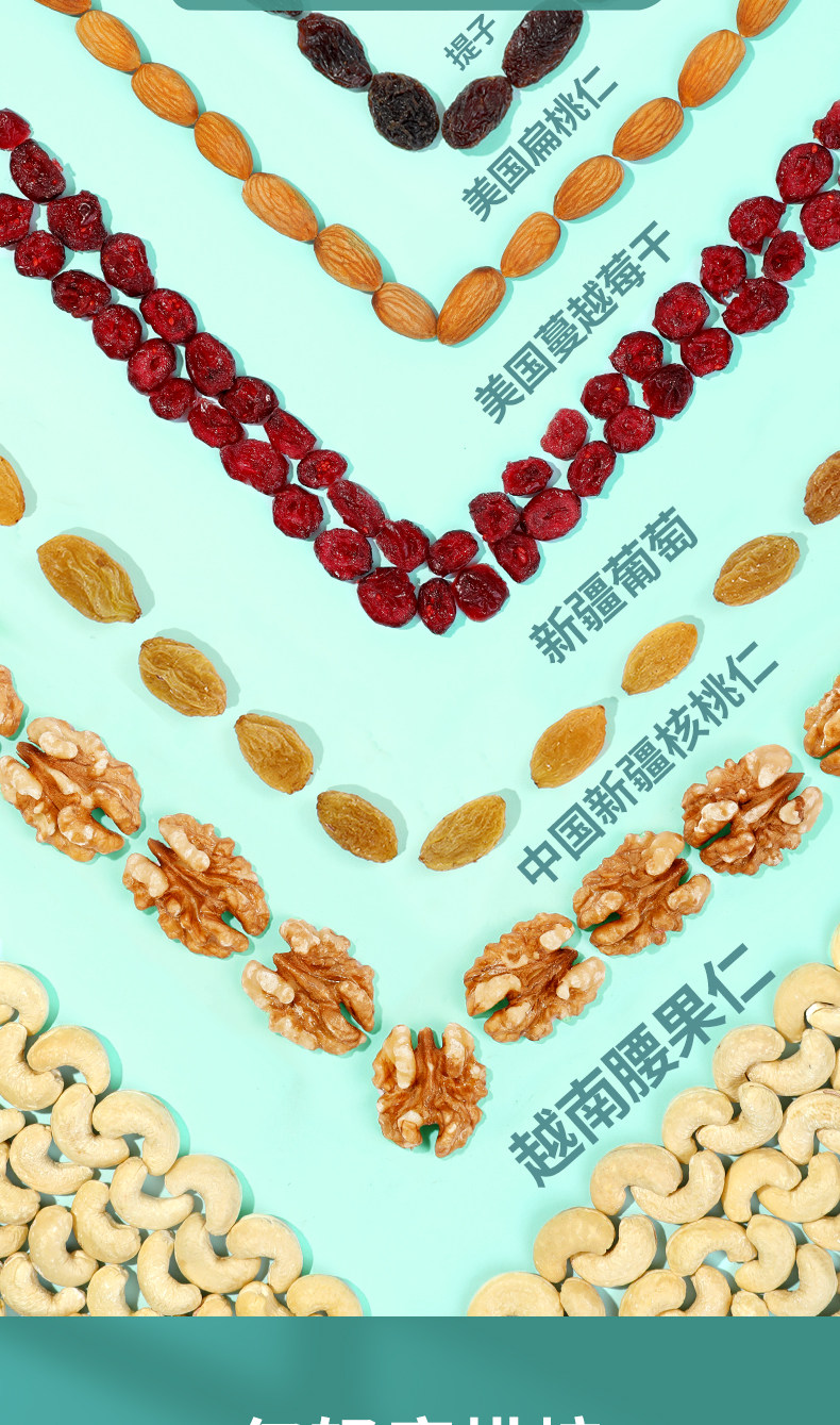 良品铺子 大罐快乐 每日坚果 500g*2件 下单折后￥66包邮