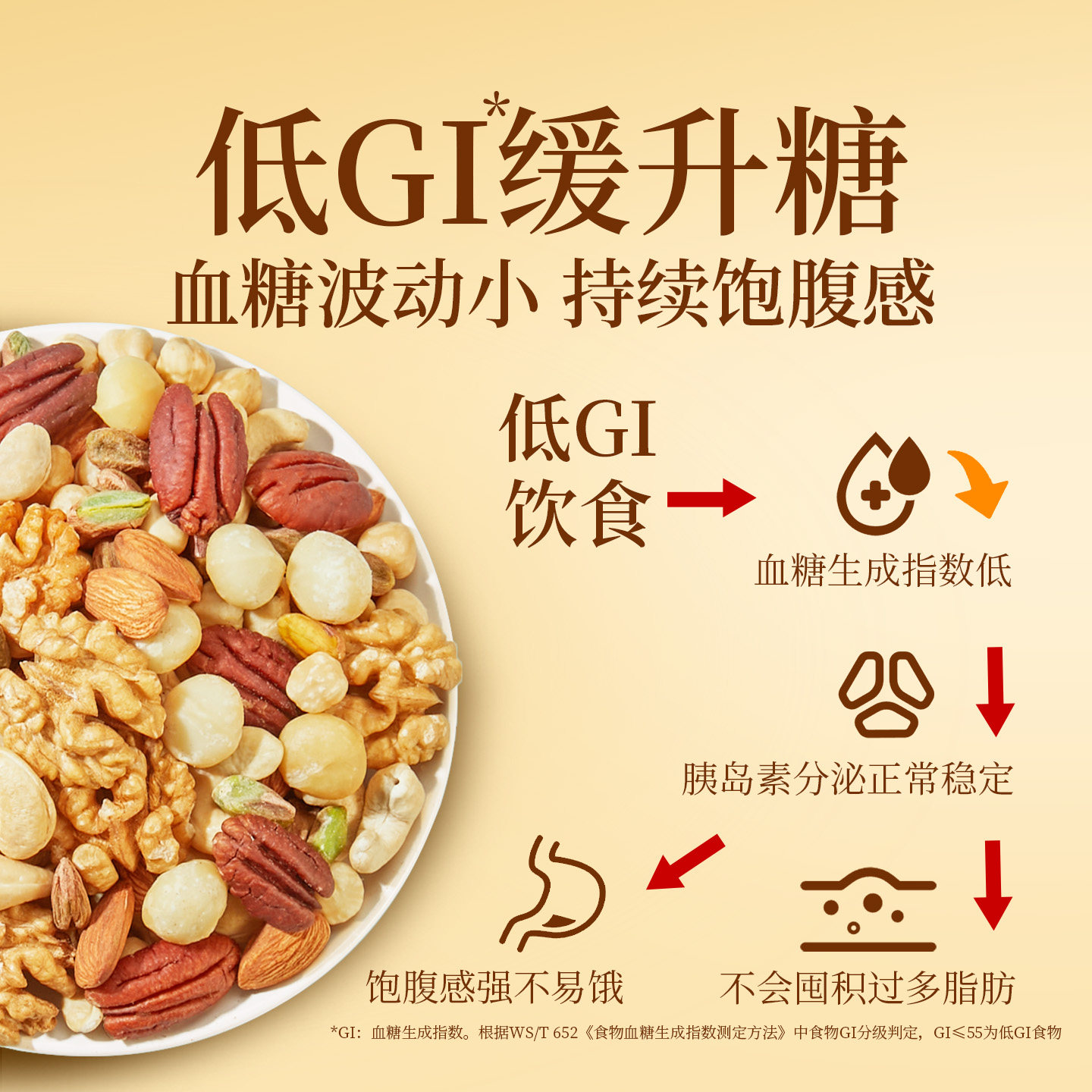 Bestore Low Gi Pure Nuts Daily Nuts 750g/30 Packs Healthy Gift Snack Mixed Dried Fruits and Nuts