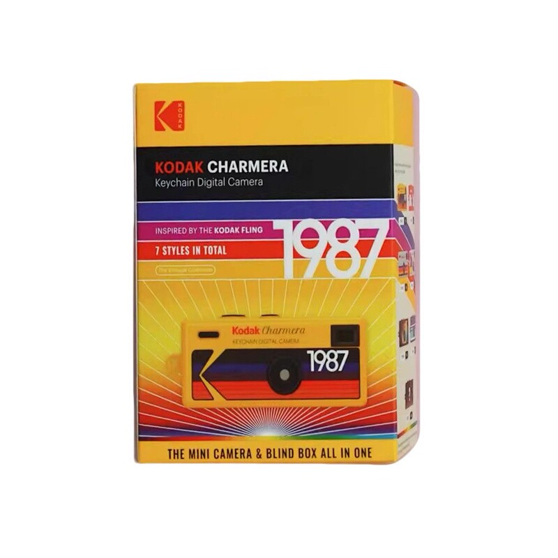 Ready to Ship! Kodak Charmera Kodak Keychain 1987 Mini Retro Ccd Camera Blind Box Ready to Ship! Kodak Charmera Kodak Keychain 1987 Mini Retro Ccd Camera Blind Box