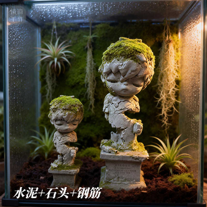 Ono Reshaping Sand Desktop Ornament Fish Tank Landscaping Aquarium Rainforest Tank Decoration Trendy Fashion 920g+