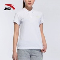 Áo sơ mi Anta POLO nữ mùa hè mới thấm mồ hôi thoáng khí thể thao giản dị Áo thun tay ngắn Áo sơ mi POLO 16628117 - Áo polo thể thao ao polo nam