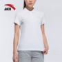 Áo sơ mi Anta POLO nữ mùa hè mới thấm mồ hôi thoáng khí thể thao giản dị Áo thun tay ngắn Áo sơ mi POLO 16628117 - Áo polo thể thao ao polo nam