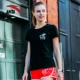 Áo thun nữ tay ngắn Anta hè 2019 chạy bộ giảm béo thoáng khí thể thao cotton cổ tròn nửa tay áo - Áo phông thể thao