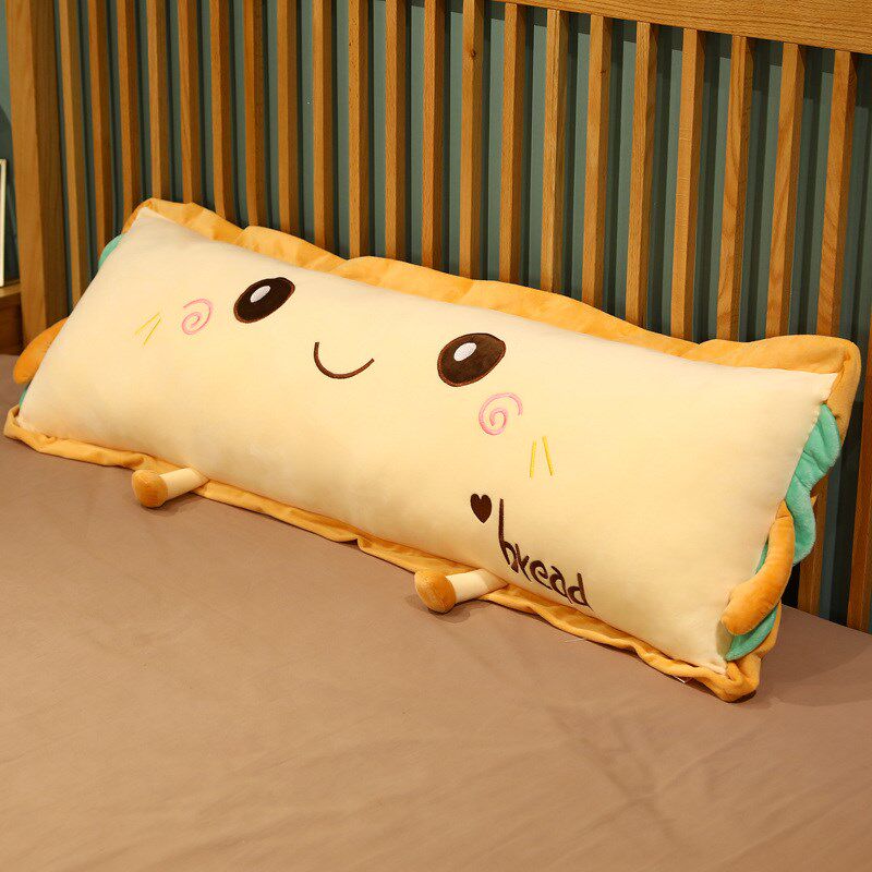 Sofa hug pillow cover rectangular bedside close by 2021 new doll head can be removed for girls sleeping large