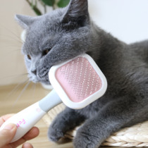 Polaroid Petiy360 degree rotatable pet needle comb hairy cat dog to float hair belt massage head beauty comb