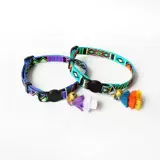 Этнический безопасный чокер, колокольчик с кисточками, ожерелье, аксессуар, домашний питомец, этнический стиль, кот