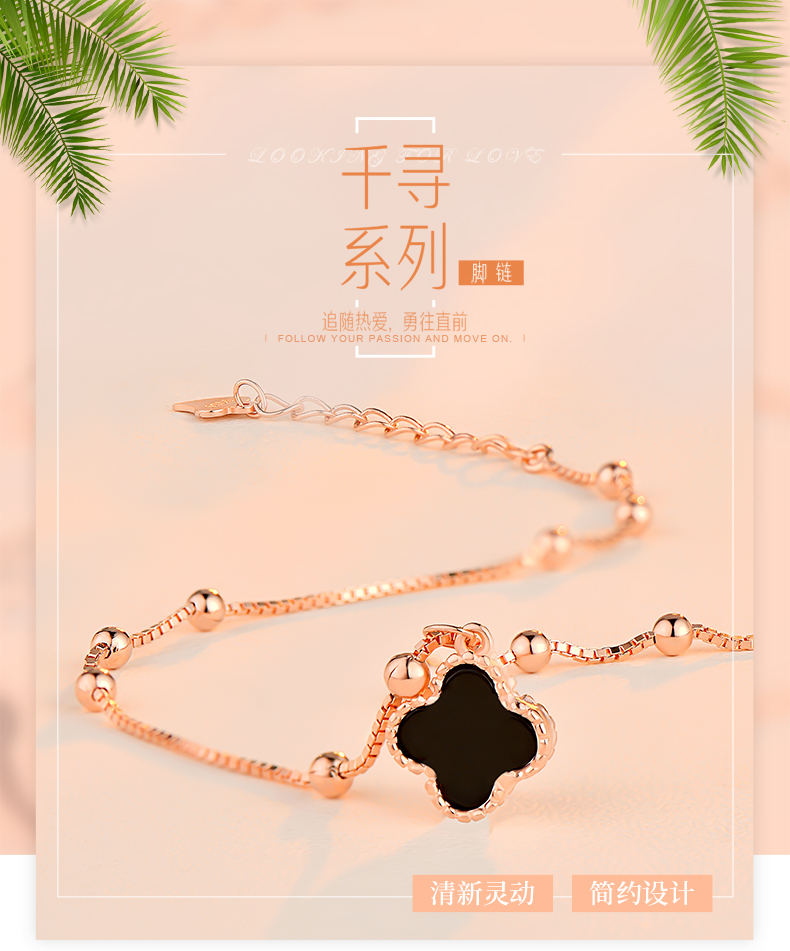 Chaine de cheville Femme en Argenterie - Ref 3103576 Image 7