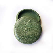 Inkstone Mohai Songhua Inkstone Classical pattern Dagao Zhengzong Old Pit Original Stone Inkstone Inkstone