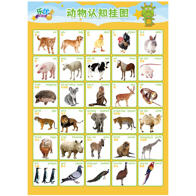 ເດັກນ້ອຍ Enlightenment Marine Life Cognition Wall Chart Silent Infant Children Reading Picture Literacy Full Early Education Wall Sticker Poster