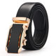 Men's Large Size Fat Man's Belt, Extra Long Automatic Buckle, Fat Man's Belt 160-170, Extra Long Belt for Big Guys 180